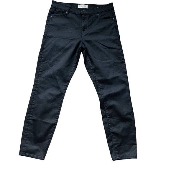 Stonefield Women's Conrad Ankle Mid Rise Skinny Jeans Pockets Black Size 28/27 - Picture 1 of 14